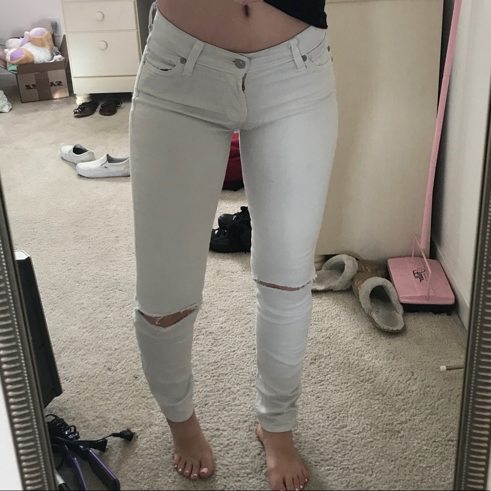 White Jeans